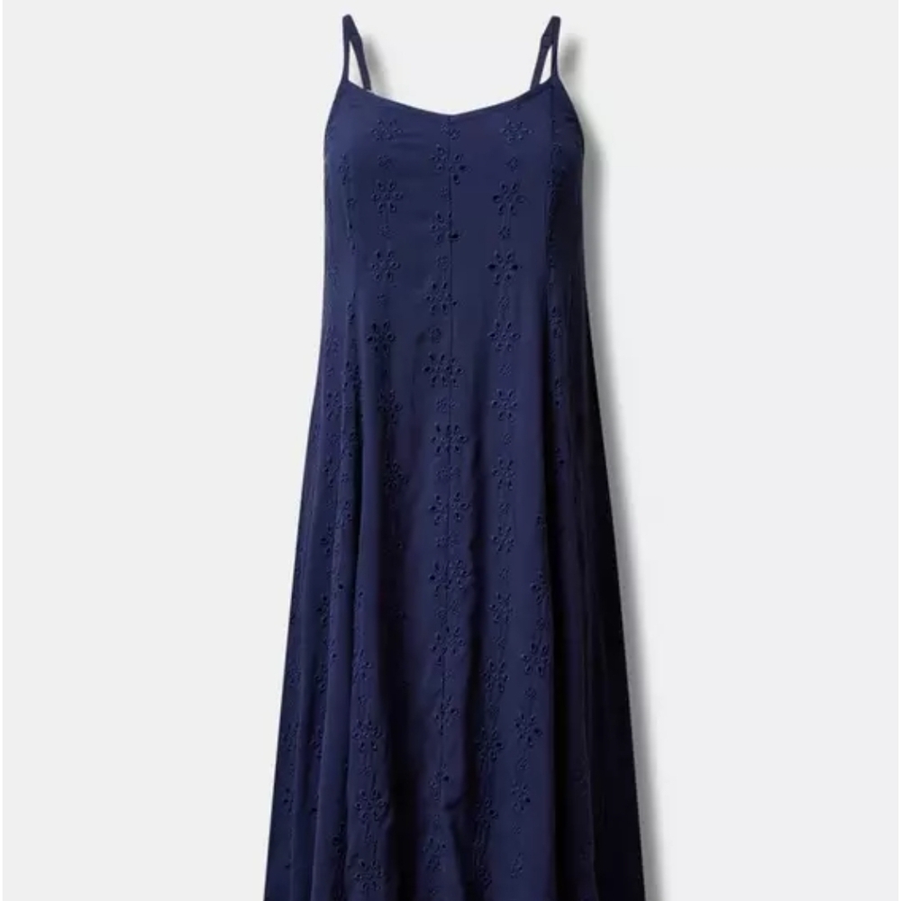 Maxi Challis Trapeze Dress Torrid Size 2 NWT